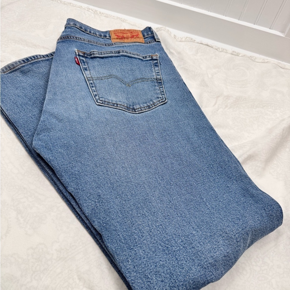 Levi’s 505 red tag W 36 L 34 great used condition y2 k retro casual relaxed fit - Picture 12 of 13